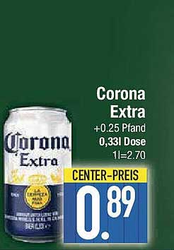 Corona Extra 0,33l Dose
